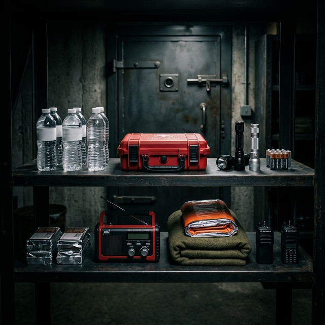 Panik Odası İçinde Neler Bulunmalı? Hayati İhtiyaçlar ve Acil Durum Çantası Listesi