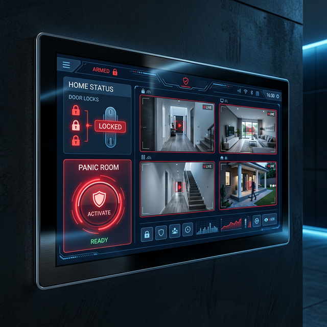 Akıllı Ev Sistemleriyle Entegre Panik Odası ve Gizli Kamera Kurulumu