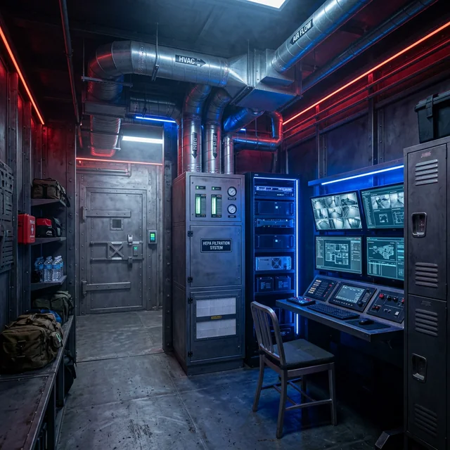 En Güvenli Panik Odası Tasarımı: Havalandırma, İletişim ve Gizlilik Nasıl Sağlanır?