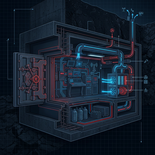En Güvenli Panik Odası Tasarımı: Kapı, Havalandırma ve İletişim Sistemleri Nasıl Olmalı?